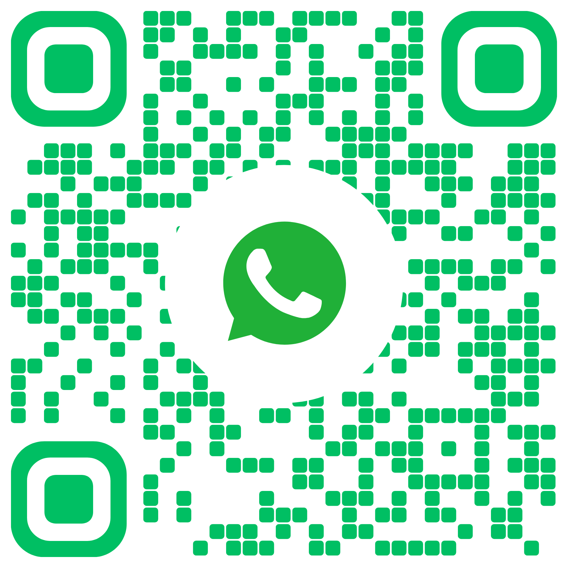 QR Code para falar no WhatsApp com a campanha Dr. Lobão 1344